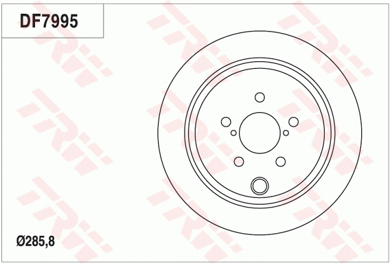 Brake Disc (DF7995)