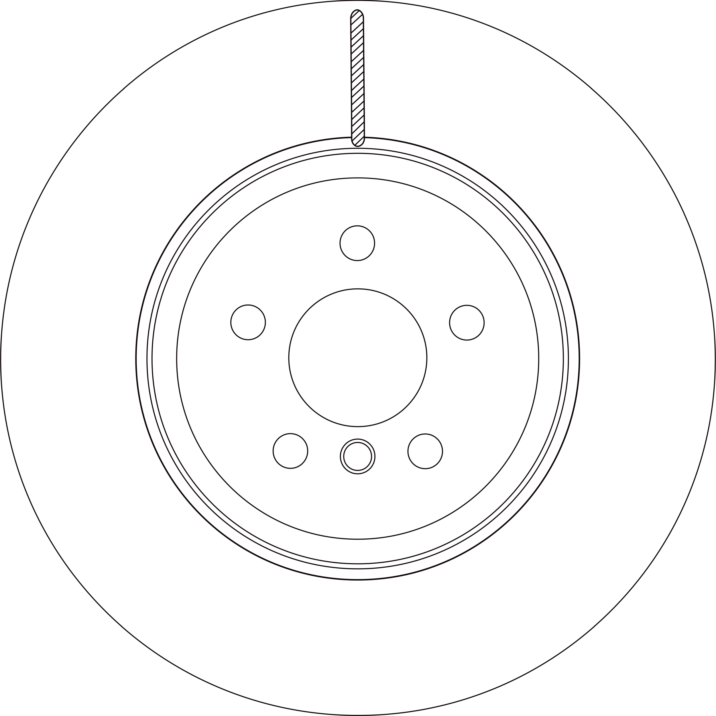 Brake Disc (DF8647S)