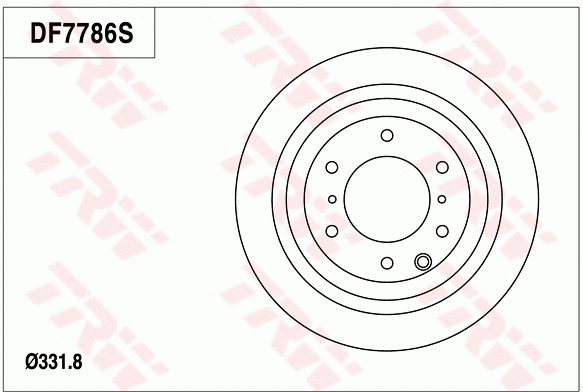 Brake Disc (DF7786)