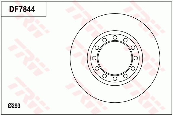 Brake Disc (DF7844)