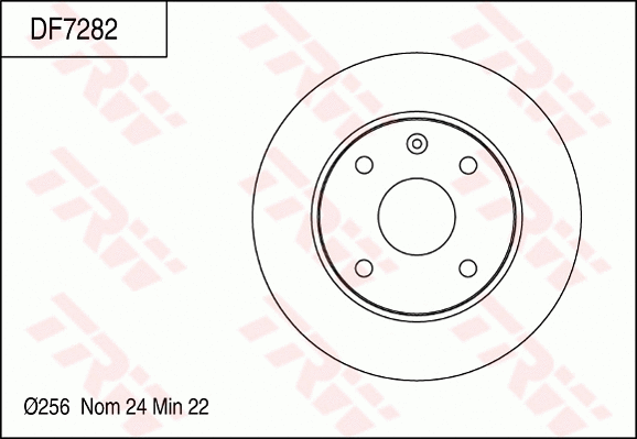 Brake Disc (DF7282)