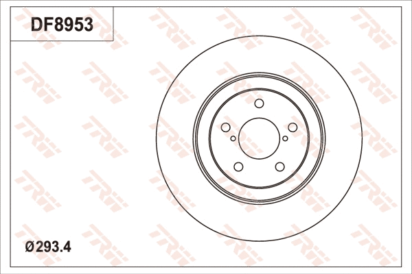 Brake Disc (DF8953)