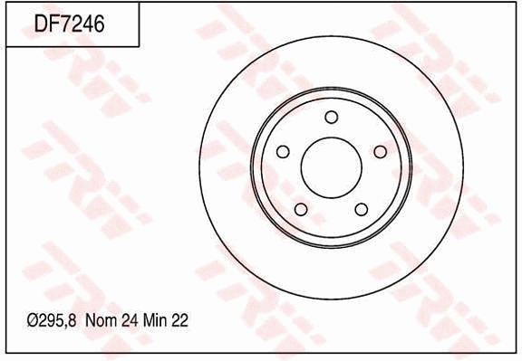 Brake Disc (DF7246)