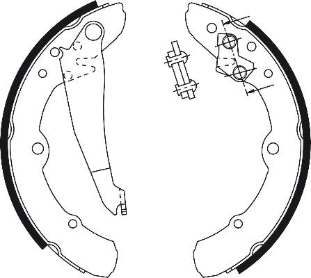 Brake Shoe Set