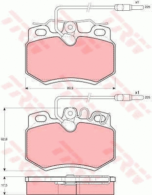 Brake Kit, disc brake (GTD1117)
