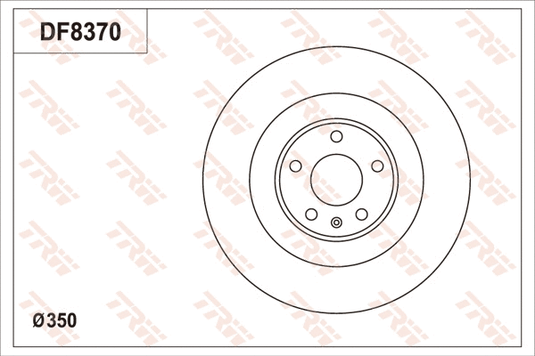 Brake Disc (DF8370S)