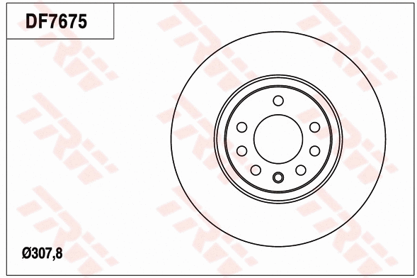 Brake Disc (DF7675)