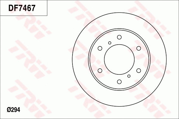 Brake Disc (DF7467)