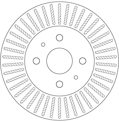 Brake Disc (DF6407)