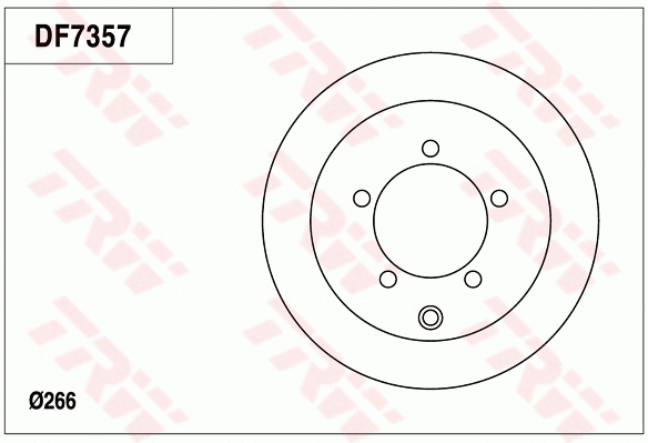 Brake Disc (DF7357)