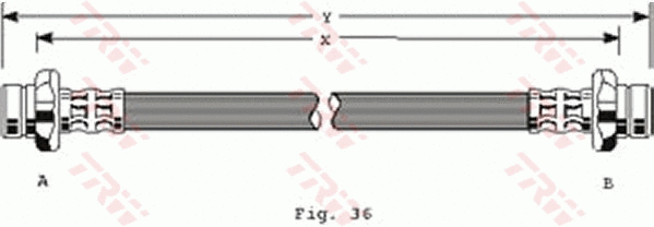 Brake Hose (PHA108)