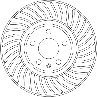 Brake Disc (DF6950S)