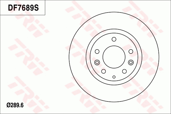 Brake Disc (DF7689)