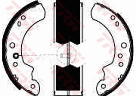 Brake Shoe Set (GS6223)