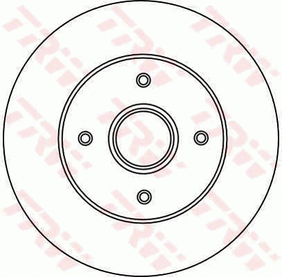 Brake Disc (DF2709)