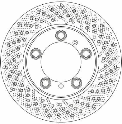 Brake Disc (DF6483S)