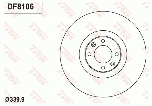 Brake Disc (DF8106)