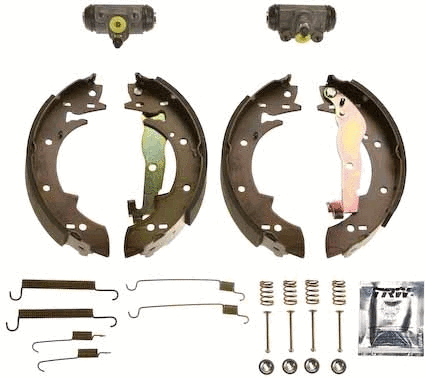 Brake Shoe Set (BK1672)