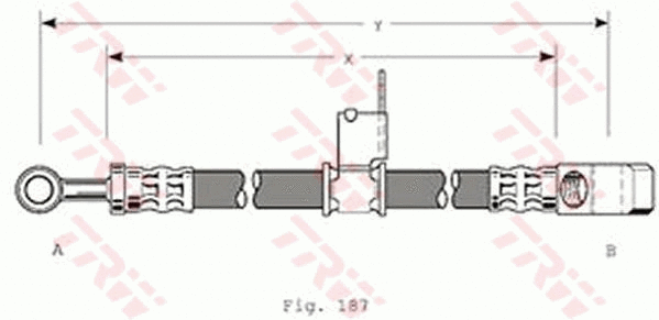 Brake Hose (PHD153)