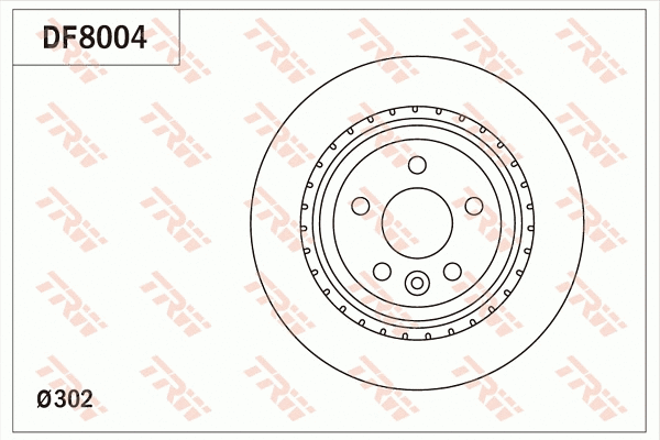Brake Disc (DF8004)
