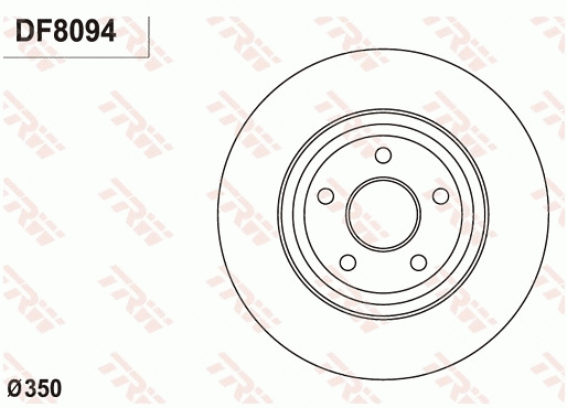Brake Disc (DF8094)