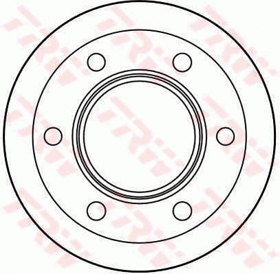Brake Disc (DF1762S)