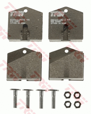 Brake Pad Set, disc parking brake (GDB1640)