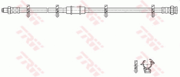 Brake Hose (PHB192)
