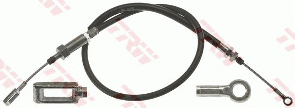 Cable Pull, parking brake (GCH386)