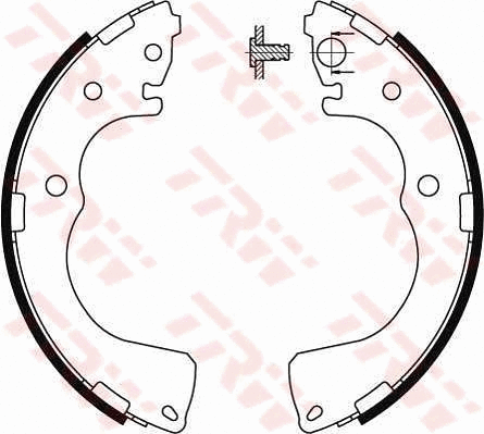 Brake Shoe Set (GS8435)