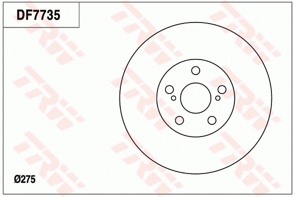 Brake Disc (DF7735)