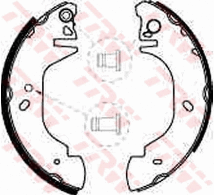 Brake Shoe Set (GS8539)