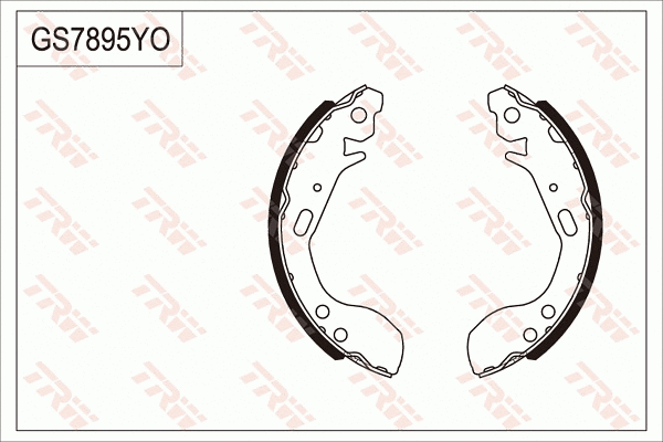Brake Shoe Set (GS7895)