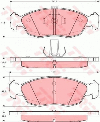 Brake Kit, disc brake (GTD1075)