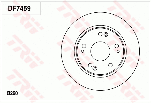 Brake Disc (DF7459)