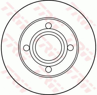 Brake Disc (DF2667)