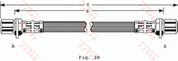Brake Hose (PHA204)