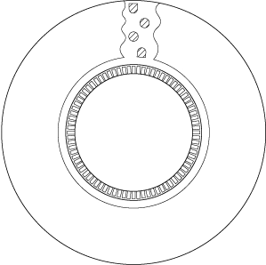 Brake Disc (DF5091S)