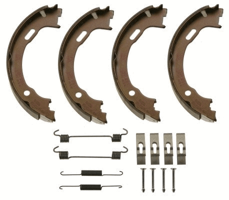 Brake Shoe Set, parking brake (GS8475)