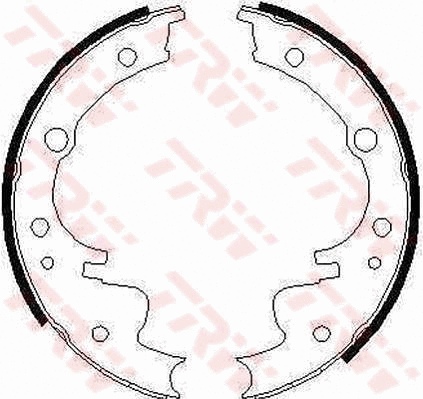Brake Shoe Set (GS6220)