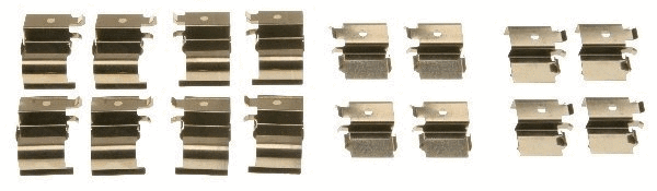 Accessory Kit, disc brake pad (PFK636)