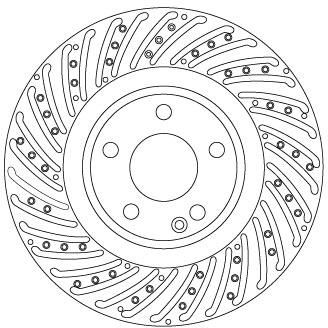 Brake Disc (DF6633S)