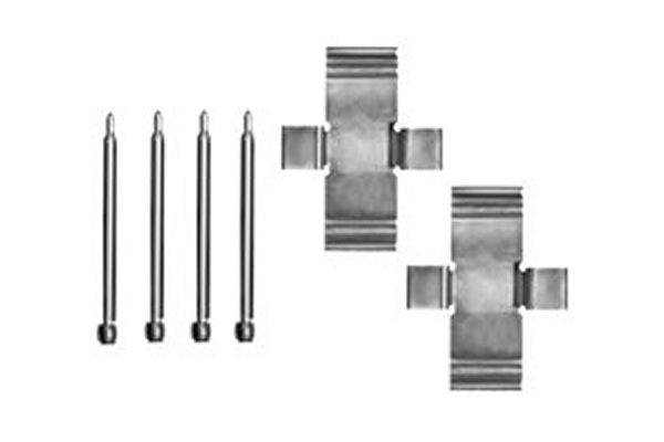 Accessory Kit, disc brake pad (PFK197)