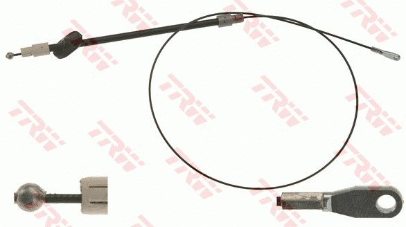 Cable Pull, parking brake (GCH521)