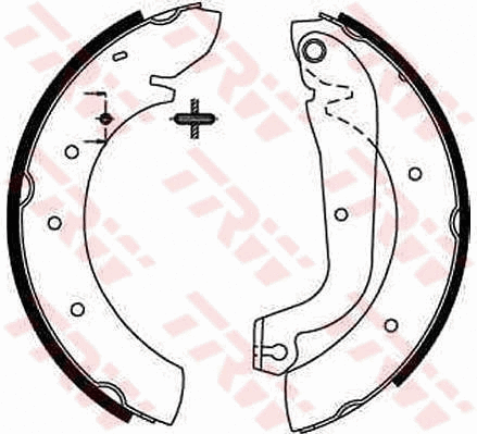 Brake Shoe Set (GS8207)