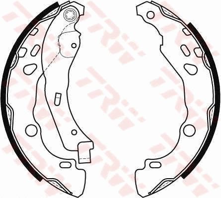Brake Shoe Set (GS8455)