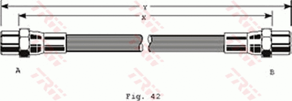 Brake Hose (PHA121)