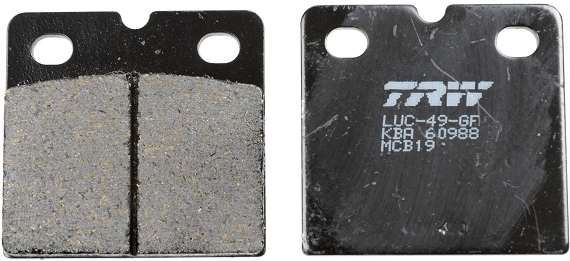 Brake Pad Set, disc brake (MCB19)