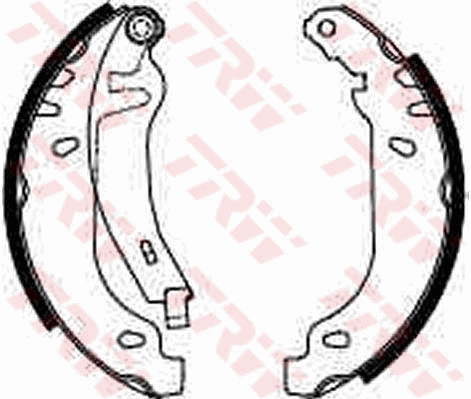 Brake Shoe Set (GS8211)