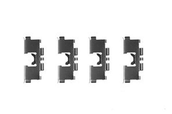 Accessory Kit, disc brake pad (PFK226)